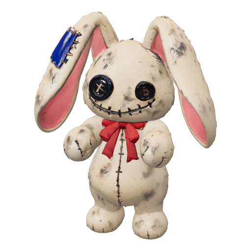 A plush rabbit